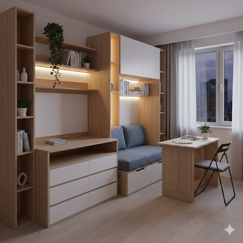 Compact ontwerp voor kleine ruimtes